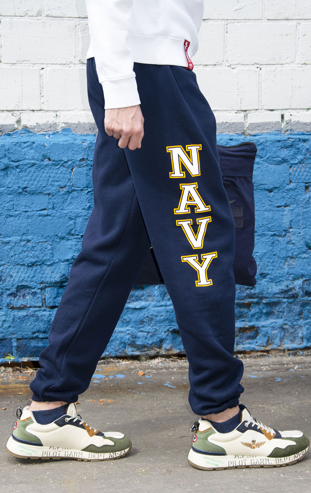 Брюки спортивные беговые NAVY navy США