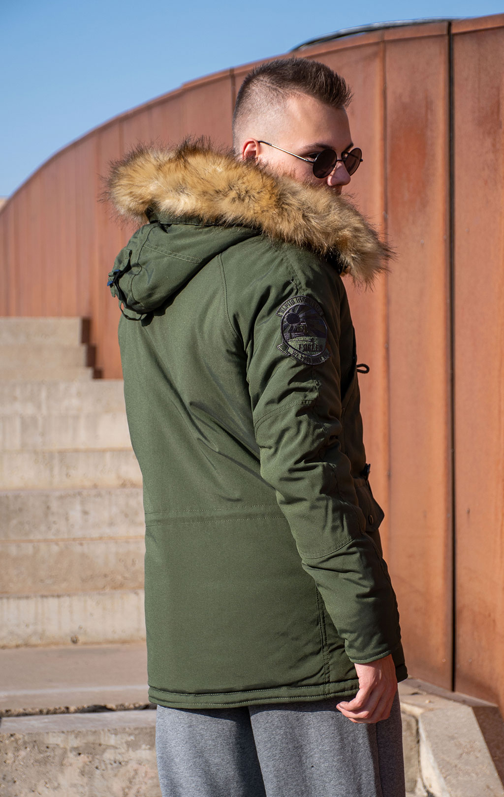 Аляска ALPHA INDUSTRIES EXPLORER dark green 