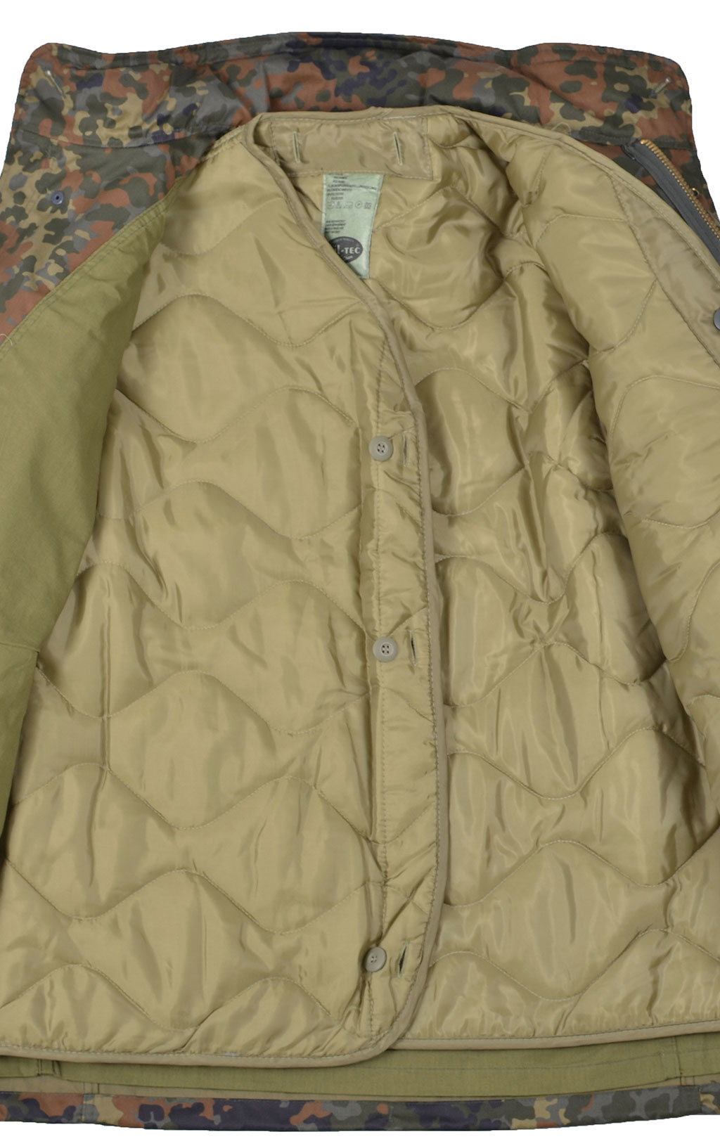 Куртка Mil-Tec CLASSIC M-65 с подстёжкой flecktarn 