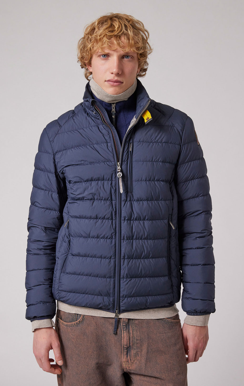 Куртка-пуховик лёгкая PARAJUMPERS UGO FW 24/25 blue navy 