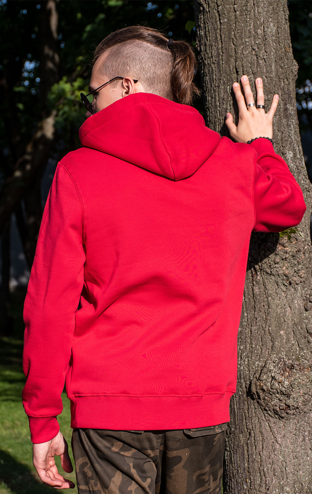 Толстовка ALPHA INDUSTRIES BASIC HOODY speed red 