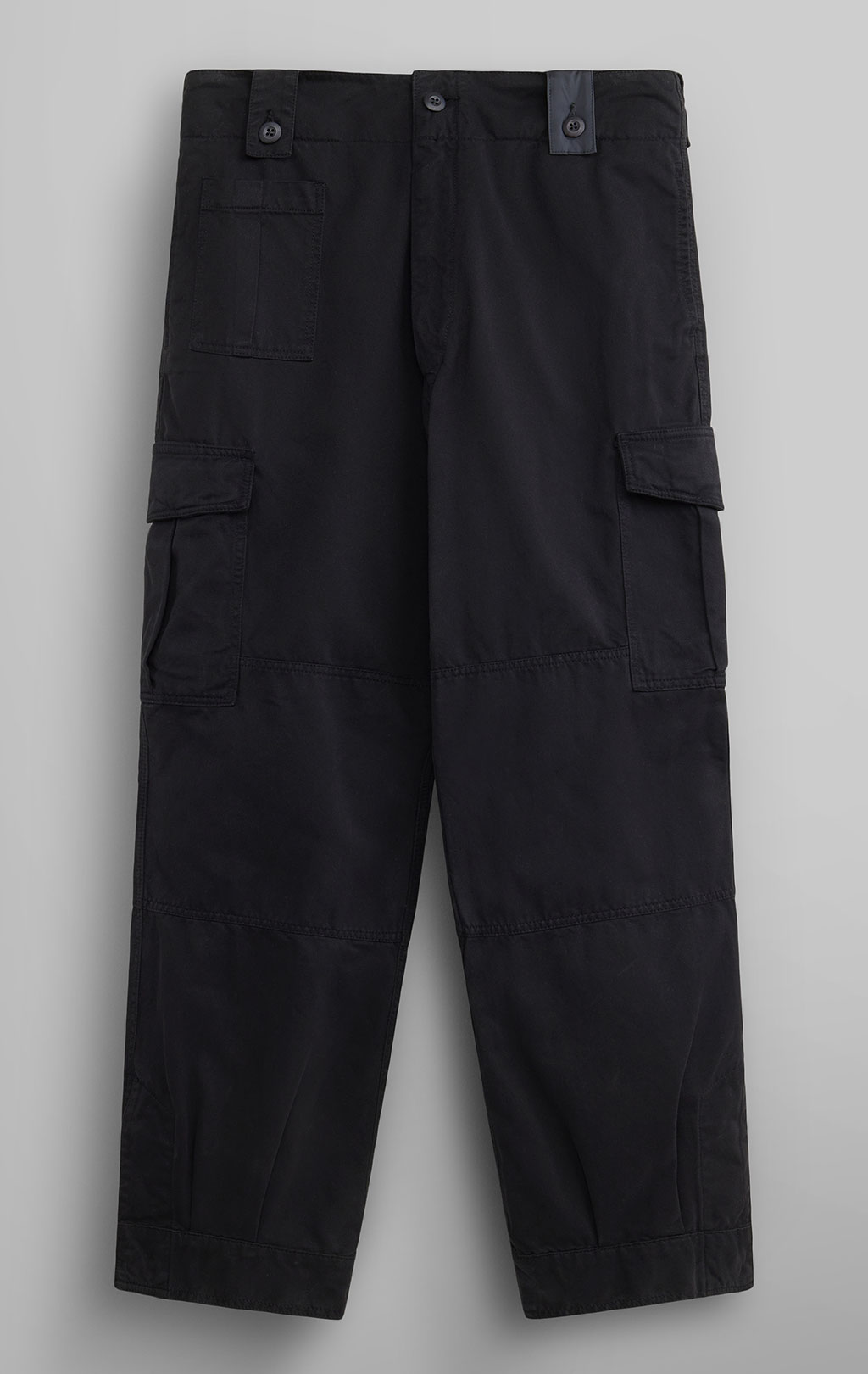 Брюки-карго ALPHA INDUSTRIES BELGIAN PANT M-64 плотные FW 24/25 black 