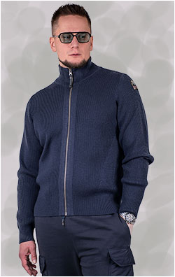 Свитер PARAJUMPERS MANNY FW 24/25 blue navy