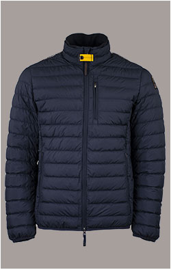 Куртка-пуховик лёгкая PARAJUMPERS UGO SS 24 blue navy