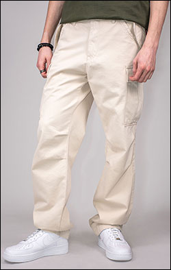 Брюки-карго парашюты ALPHA INDUSTRIES M-65 PANT плотные SS 24 m limestone