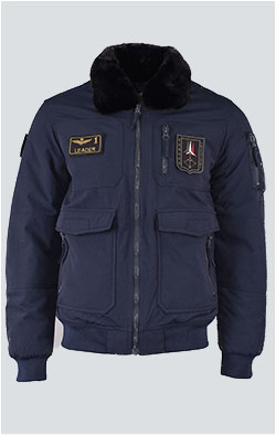 Куртка-пилот AERONAUTICA MILITARE FW 24/25/BD dark blue (AB 2106)