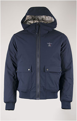 Куртка AERONAUTICA MILITARE FW 24/25 m/CN dark blue (AB 2182)