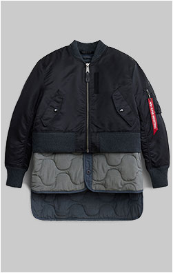 Женская куртка ALPHA INDUSTRIES MA-1 LINER FW 24/25 black