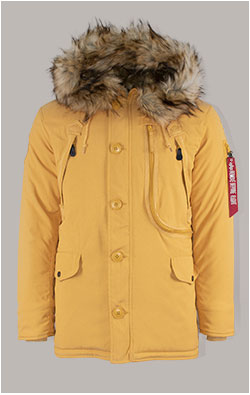 Аляска ALPHA INDUSTRIES POLAR big size wheat