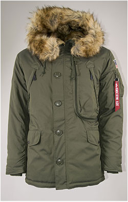 Аляска ALPHA INDUSTRIES POLAR big size dark green