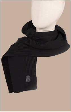 Шарф PARAJUMPERS PLAIN SCARF FW 24/25 black