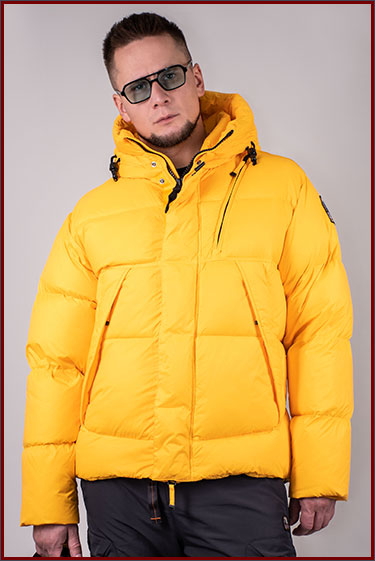 Куртка-пуховик PARAJUMPERS CLOUD FW 24/25 yellow