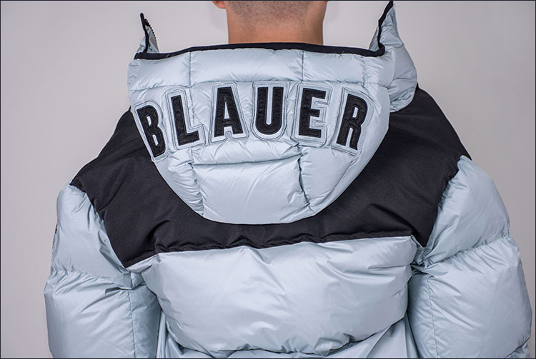 Куртка-пуховик BLAUER BERNARD FW 24/25 blue 975 (CO3210)