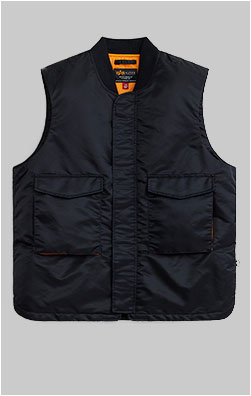 Жилет ALPHA INDUSTRIES MA-1 MOD VEST FW 24/25 black