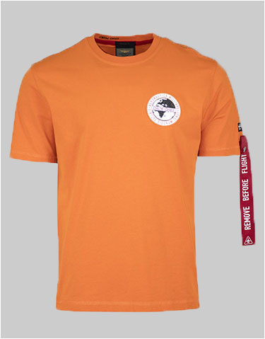 Футболка AERONAUTICA MILITARE SS 24/TR carrot orange (TS 2209)