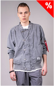 Ветровка ALPHA INDUSTRIES US NAVY DECK HOOKED MOD JACKET SS 24 m aircraft gray