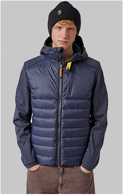 Куртка-пуховик PARAJUMPERS KINARI FW 24/25 blue navy