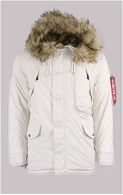 Аляска ALPHA INDUSTRIES POLAR white off