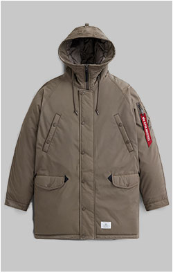 Аляска ALPHA INDUSTRIES ALTITUDE MOD PARKA N-3B FW 24/25 coyote brown