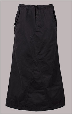 Женская юбка ALPHA INDUSTRIES DRAWCORD SKIRT FW 24/25 black