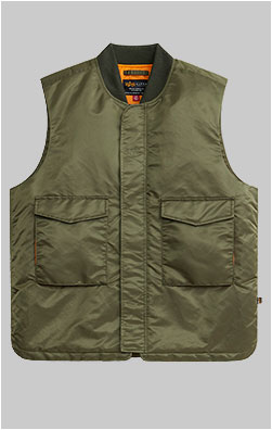 Жилет ALPHA INDUSTRIES MA-1 MOD VEST FW 24/25 OG-107 green