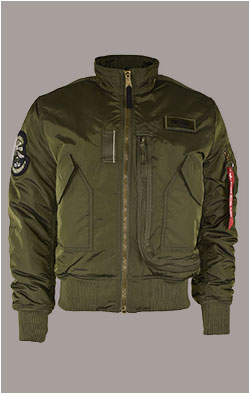 Куртка ALPHA INDUSTRIES ENGINE dark green