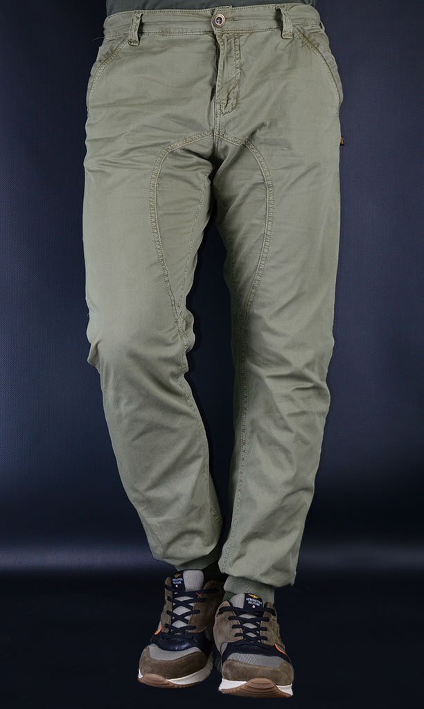 карго брюки мужские Alpha Industries, брюки на резинке мужские