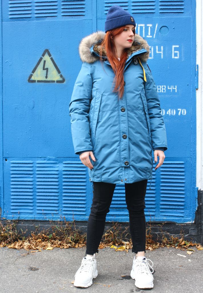 Ветрозащитный клапан на куртке Parajumpers MOSCOW